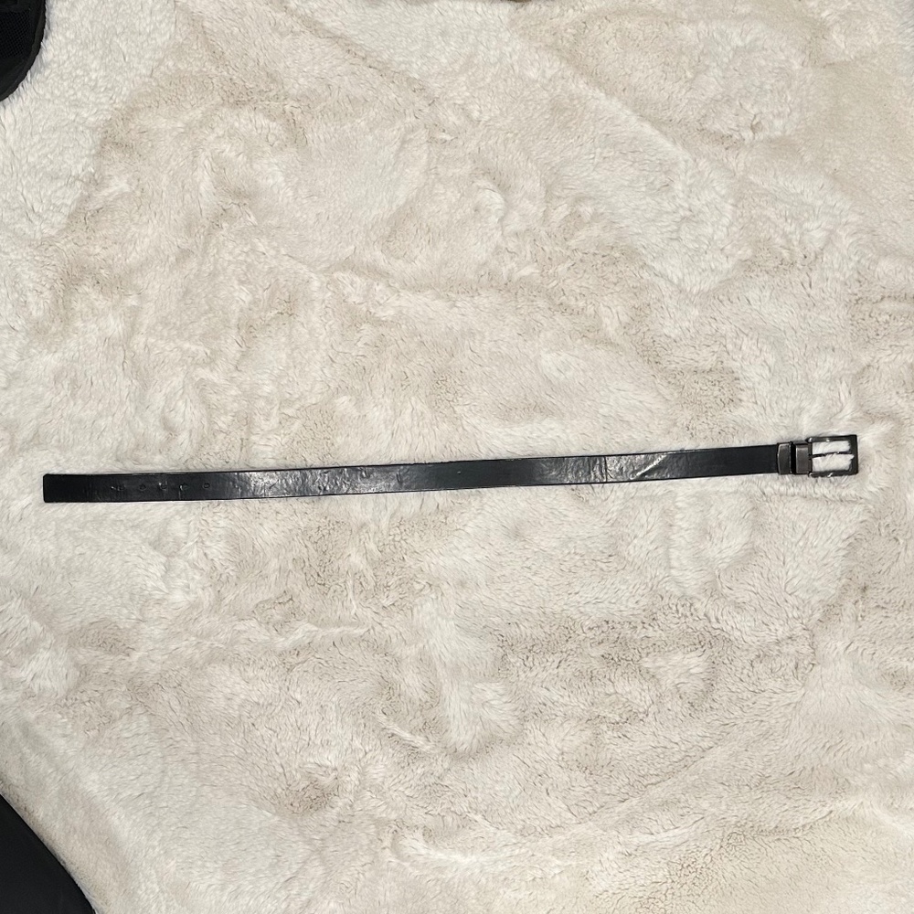 Woman's Coated Leather Belt 36"